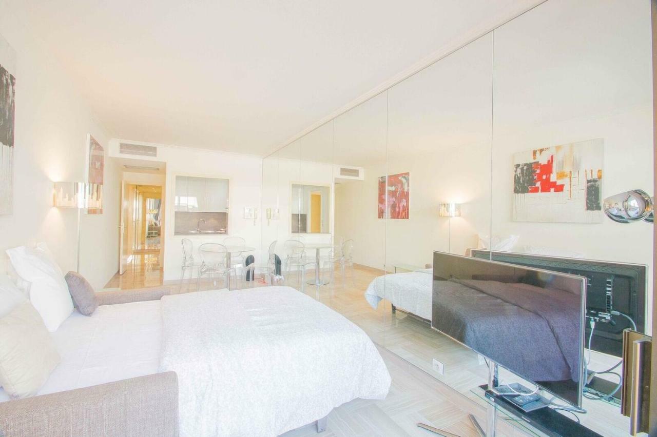 Cannes Conseil Immo, Grand Studio Terrasse Gray D'Albion Area -Four- Apartment Luaran gambar